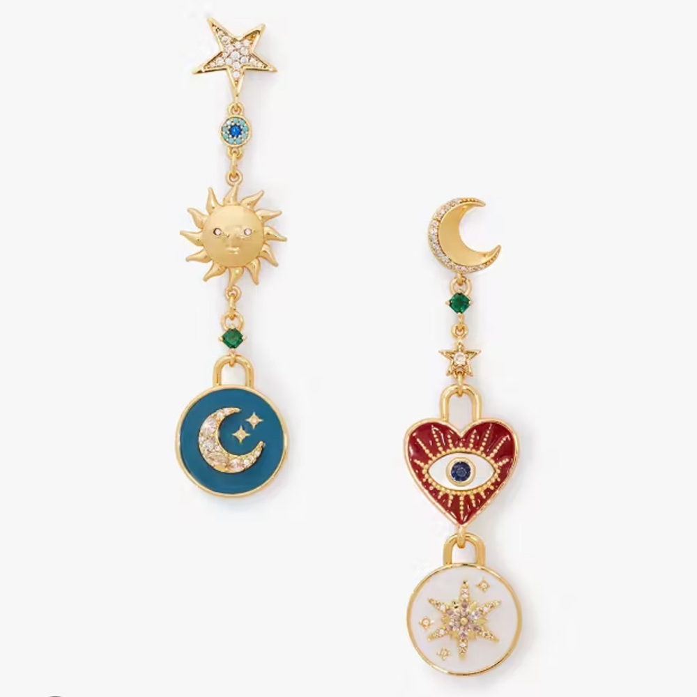 $128 Kate Spade Like Magic Linear Earrings